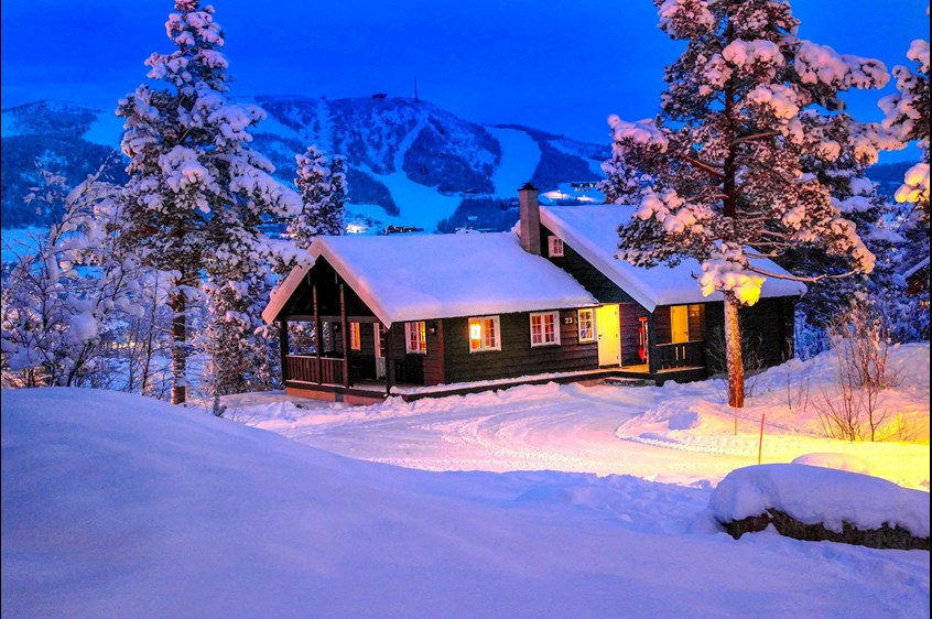 Cosy mountain cabin, Norway, Europe